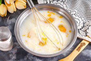 Блинный торт с карамелью Блинный торт с карамелью