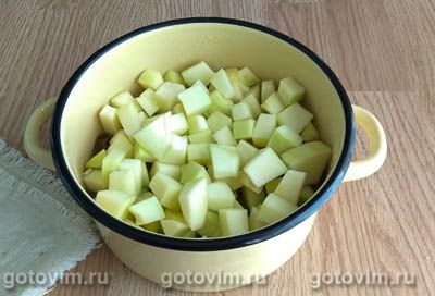 Пюре из кабачка и груши-дички на зиму