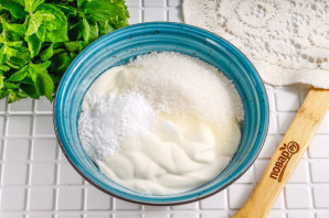 Бисквитный карамельный торт