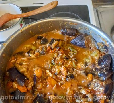 Соте из баклажанов на зиму