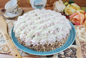 Шоколадный торт с кремом "Пломбир"