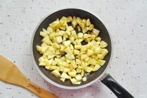 Яблочный пирог с решеткой