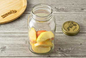 Компот из яблок на зиму