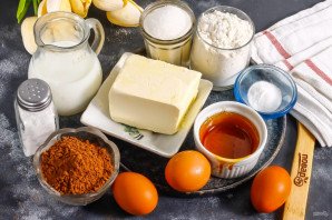 Шоколадный медовик