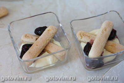 Тирамису с медовым инжиром