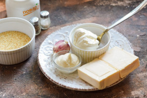 Простые сырные шарики