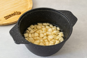 Варенье из груши с маком и ванилью