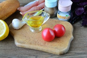 Брускетта с хамоном Брускетта с хамоном