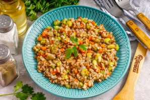 Гречка с сельдереем