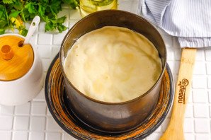 Бисквит с ежевикой