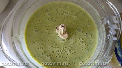 Крем-суп из брокколи с плавленым сырком