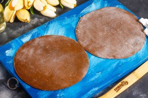 Шоколадный медовик