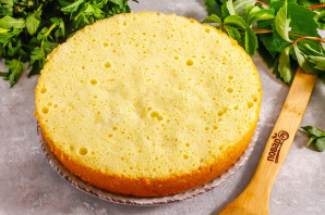 Лимонно-ягодный торт