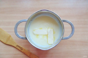 Шоколадный торт с кремом "Пломбир"