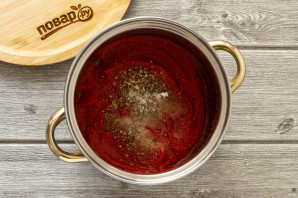 Соус для пиццы на зиму Соус для пиццы на зиму