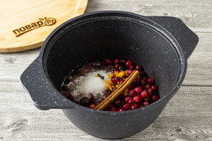 Клюквенный соус к птице