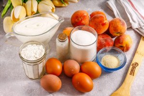 Муссовый торт "Персик"