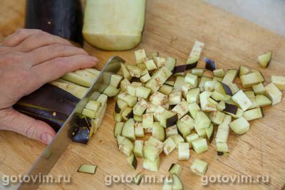 Свинина с баклажанами и сыром в духовке