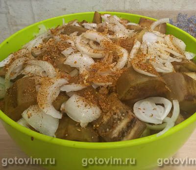 Маринованные баклажаны со вкусом шашлыка на зиму