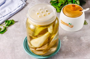 Компот из груши дички на зиму Компот из груши дички на зиму