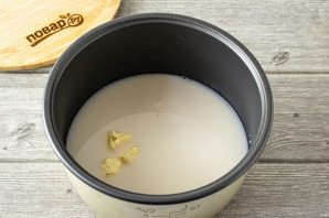 Пшенная каша с яблоком в мультиварке