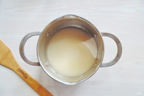 Карамельное варенье из яблок