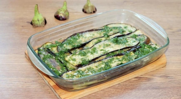 Маринованные баклажаны в укропной заливке, пошаговый рецепт с фото