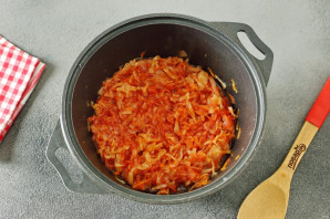 Капуста с томатной пастой на зиму Капуста с томатной пастой на зиму