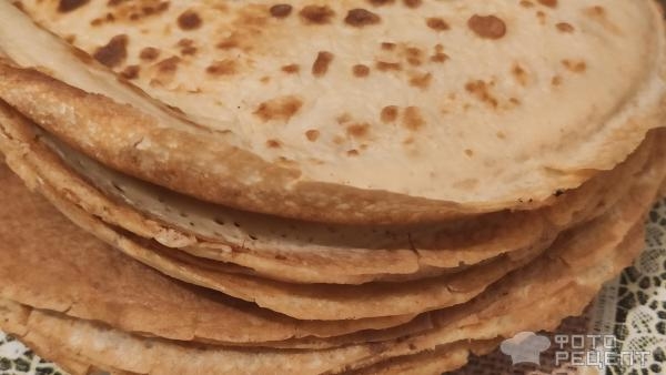 Рецепт: Блинчики фаршированные куриными потрошками - Просты в приготовлении и вкусные!