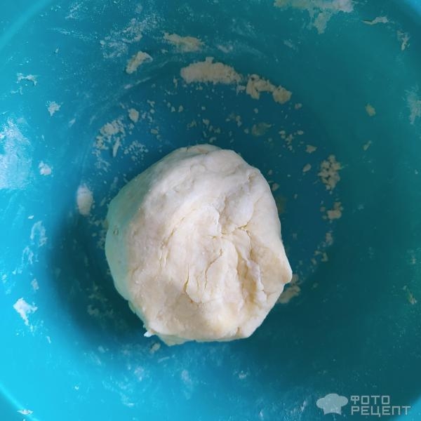 Рецепт: Галета фруктовая - С персиками и малиной