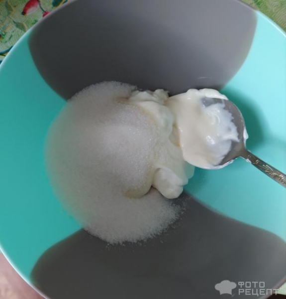 Рецепт: Галета фруктовая - С персиками и малиной