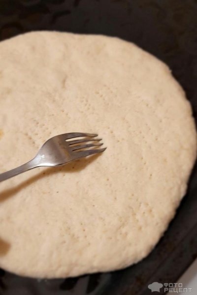 Рецепт: Хачапури по-имеретински - Лепёшки с сыром внутри и сыром снаружи. Хрустящие, ароматные - для любителей сыра!