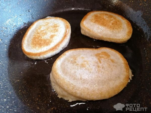 Рецепт: Оладьи из ржаной муки - Ржано-пшеничные на ацидофилине