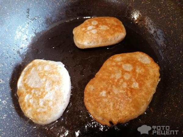 Рецепт: Оладьи из ржаной муки - Ржано-пшеничные на ацидофилине