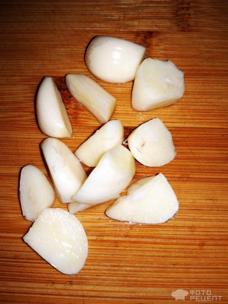 Рецепт: Острая приправа "Хреновина" - Быстрая и вкусная. Убережет от простуды