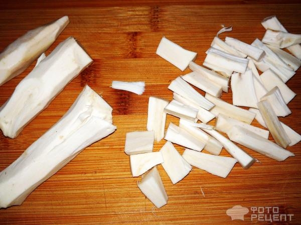 Рецепт: Острая приправа "Хреновина" - Быстрая и вкусная. Убережет от простуды