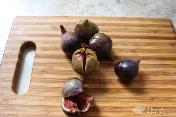 Рецепт: Пирог с инжиром - с апельсином