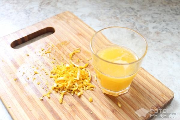 Рецепт: Пирог с инжиром - с апельсином