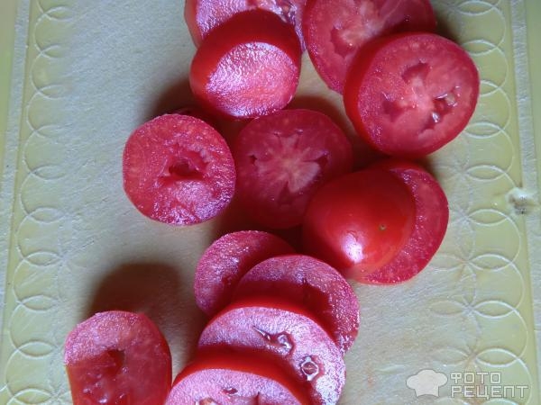 Рецепт: Салат по мотивам Капрезе - по-домашнему