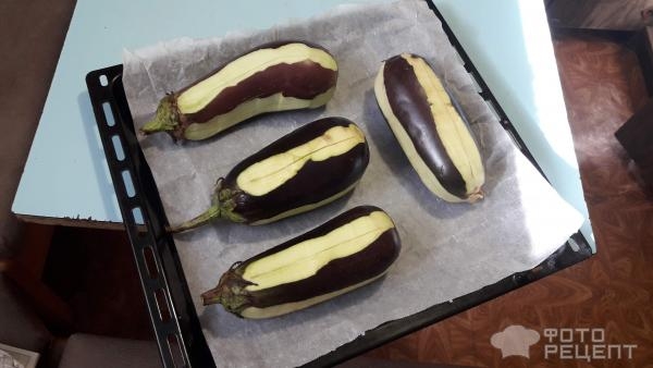 Рецепт: Тельятелле в баклажане - - новое слово в кулинарии