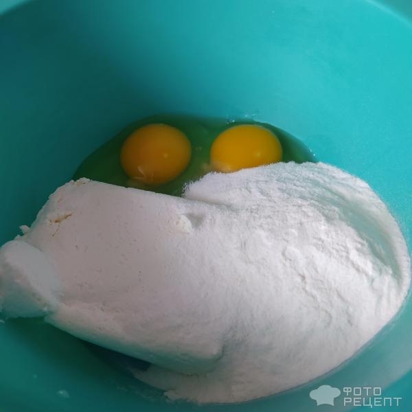 Рецепт: Творожно-кокосовое печенье - На рисовой муке