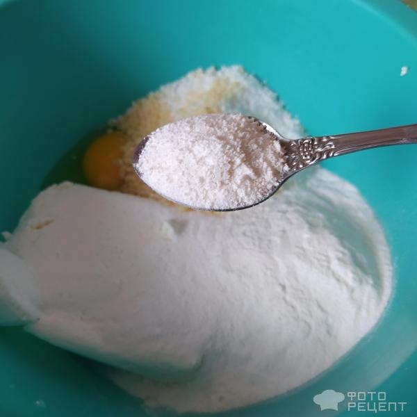 Рецепт: Творожно-кокосовое печенье - На рисовой муке