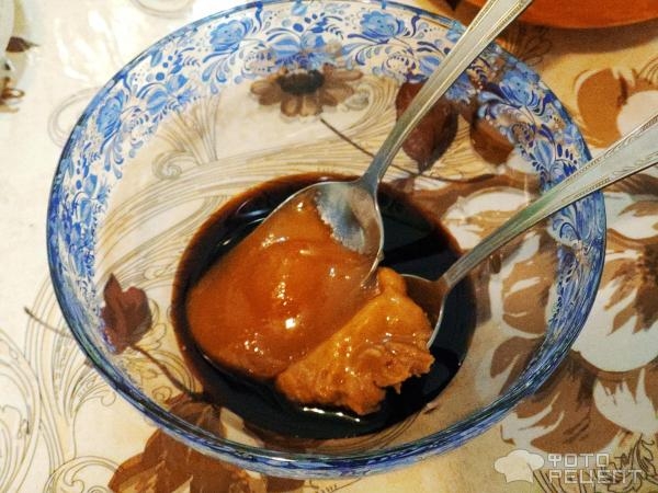 Рецепт: Утка запеченная - с горчицей и медом Рецепт: Утка запеченная - с горчицей и медом