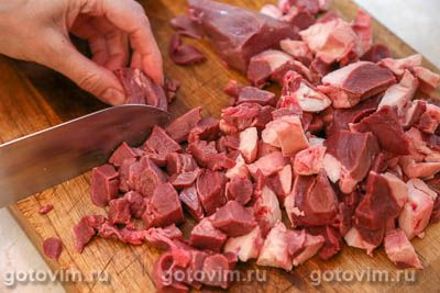 Жареное говяжье сердце со сметаной и горчицей Жареное говяжье сердце со сметаной и горчицей