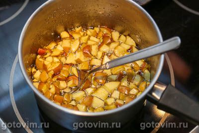 Яблочное варенье с калиной (без косточек)