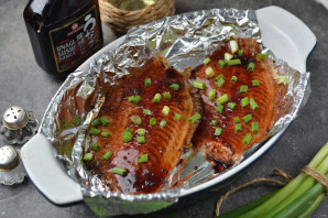 Рыба в соусе "Унаги"