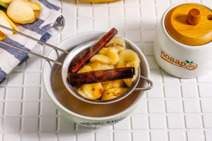 Банановый настой с корицей