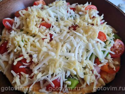 Пицца на сковороде