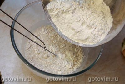 Рацухи - пышные польские оладьи с яблоками