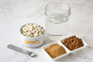 Пудинг из белой фасоли